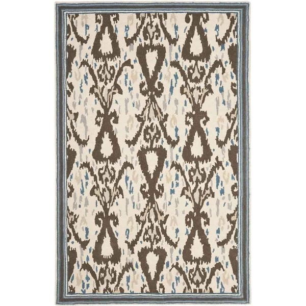 Safavieh Martha Stewart Small Rectangle RugsClove 4 x 6 ft. MSR4553B-4 - main